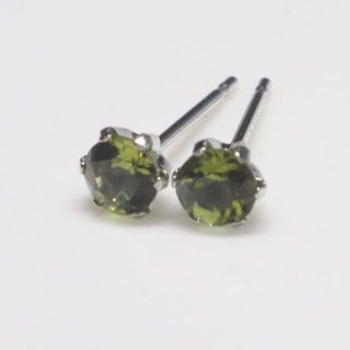 プラチナピアス トルマリン3.5mmラウンド (ピアス)