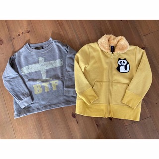 マーキーズ(MARKEY'S)のマーキーズ　子供　トレーナー2枚　95センチ、110センチ　まとめ売り(Tシャツ/カットソー)