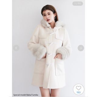 完売????新作新品????【オフィシャルストア限定】ＦＡＵＸ　ＦＵＲダッフルコート