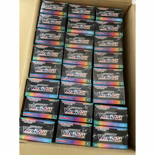 ポケモン(ポケモン)のポケモンカード VMAXクライマックス 24 BOX エンタメ/ホビーのトレーディングカード(Box/デッキ/パック)の商品写真