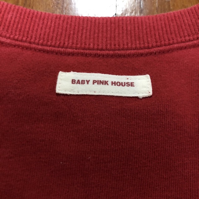 PINK HOUSE(ピンクハウス)のBABY  PINK HOUSE ピンクハウス　スウェット　トレーナー キッズ/ベビー/マタニティのキッズ服女の子用(90cm~)(Tシャツ/カットソー)の商品写真