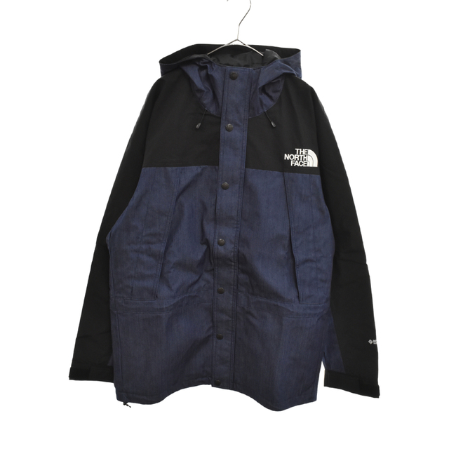 THE NORTH FACE ザノースフェイス MOUNTAIN LIGHT DENIM JACKET / マウンテンライトデニムジャケット アウターパーカー ブルゾンブルー/ブラック NP12032