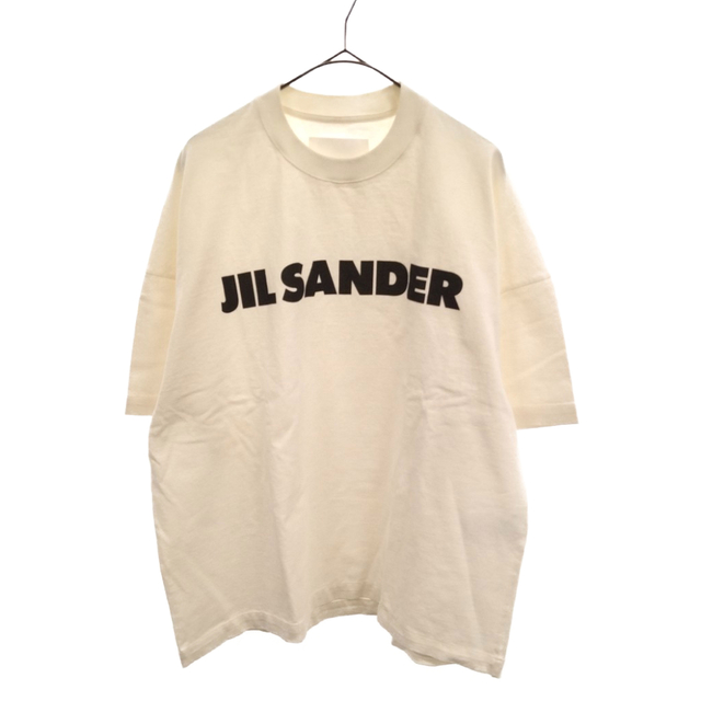 JIL SANDER ジルサンダー LOGO T-SHIRT ロゴ プリントTシャツ KK JM ZI 0008 ホワイト