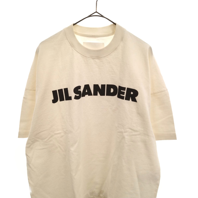 JIL SANDER ジルサンダー LOGO T-SHIRT ロゴ プリントTシャツ KK JM ZI 0008 ホワイト