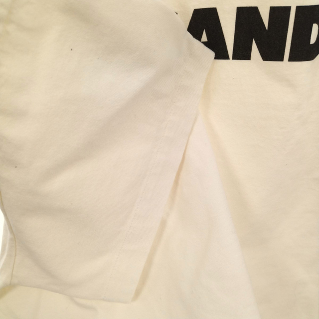 JIL SANDER ジルサンダー LOGO T-SHIRT ロゴ プリントTシャツ KK JM ZI 0008 ホワイト