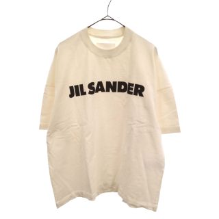 ジルサンダー(Jil Sander)のJIL SANDER ジルサンダー LOGO T-SHIRT ロゴ プリントTシャツ KK JM ZI 0008 ホワイト(Tシャツ/カットソー(半袖/袖なし))