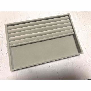 ムジルシリョウヒン(MUJI (無印良品))の無印　ベロアケース　リング小物用(小物入れ)