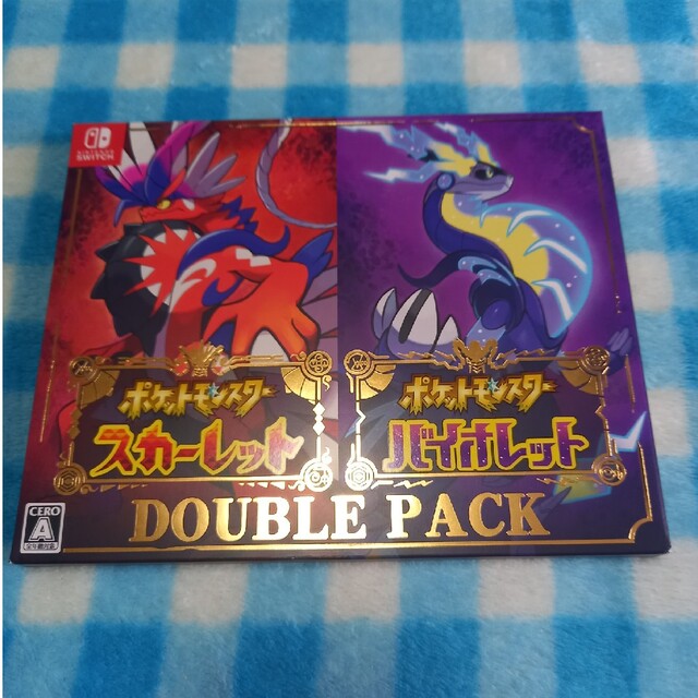 新品未使用♪ポケットモンスター スカーレット・バイオレット ダブル