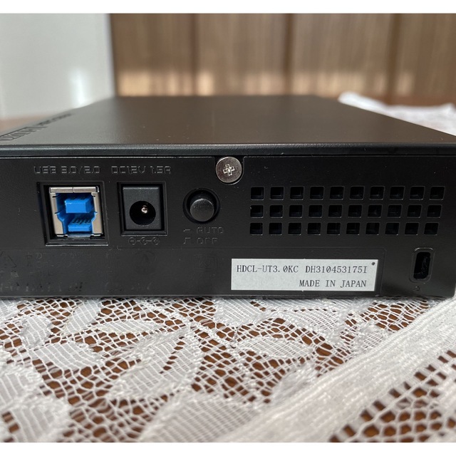 （品)（正常）I-O DATA 3TB HDLC-UT3.0K