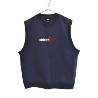 良好品】 希少 STUSSY ステューシー ボア フリース ベスト 刺繍入り 美