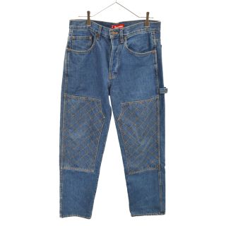 シュプリーム(Supreme)のSUPREME シュプリーム Diamond Stitch Carpenter Jean ダイヤモンドステッチ デニムパンツ インディゴ(デニム/ジーンズ)