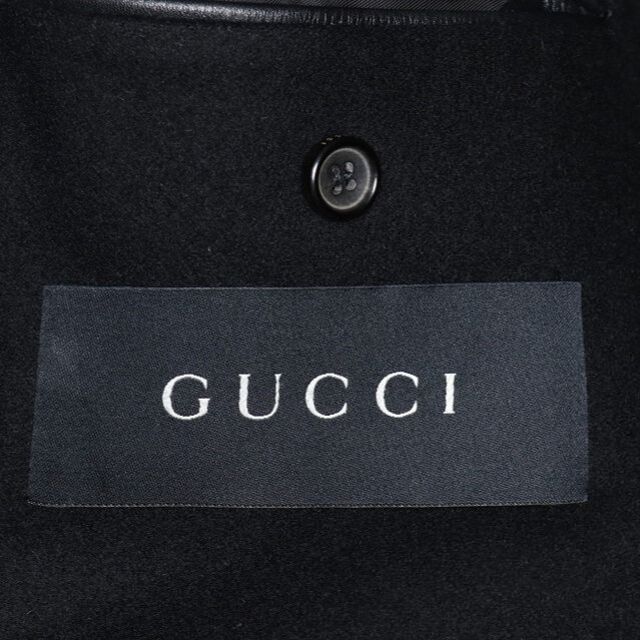 Gucci   GUCCI国内正規品トムフォード期 レザーPコート  牛革の通販