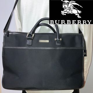 バーバリー(BURBERRY)のWish9287様専用！　バーバリー　レザー×ナイロン　2WAYブリーフケース(ビジネスバッグ)