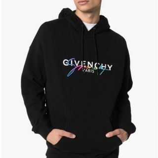 ジバンシィ(GIVENCHY)のGivenchyジバンシー シグネチャーレインボーフーディーXS(パーカー)