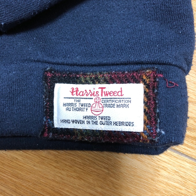 Harris Tweed(ハリスツイード)のお月さま専用　　Harris Tweed  裏起毛トレ－ナ－ 120センチ キッズ/ベビー/マタニティのキッズ服男の子用(90cm~)(Tシャツ/カットソー)の商品写真