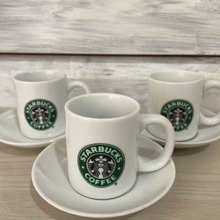 【レア】スターバックス 旧ロゴ デミタスカップ セット