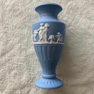 ウェッジウッド(WEDGWOOD)の最終お値下げ〈未使用〉WEDGWOOD ジャスパー フラワーベース(花瓶)