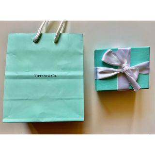 ティファニー(Tiffany & Co.)のTiffany ネックレス　ショッパー　リボン箱付き(ネックレス)