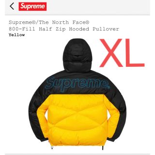 シュプリーム(Supreme)のsupreme×North Face 800-Fill Half zip(ダウンジャケット)