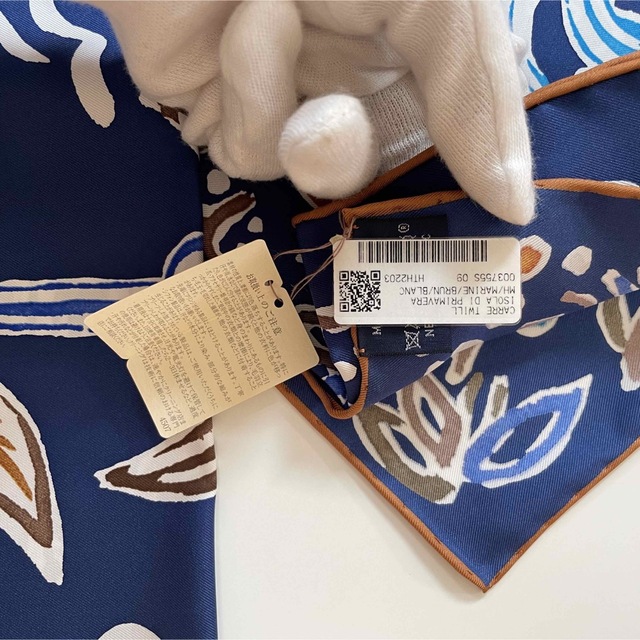 定番在庫 エルメス HERMES 2022春夏 カレ 90 《春の島》 シルク100