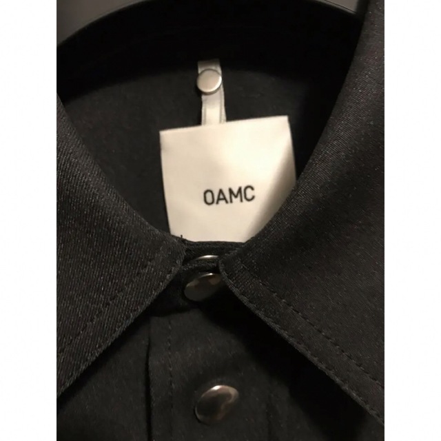OAMC   シャツ　ブラック　XS