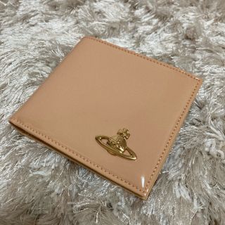 ヴィヴィアンウエストウッド(Vivienne Westwood)の【未使用】Vivienne Westwood 二つ折り財布　エナメル　ピンク(財布)