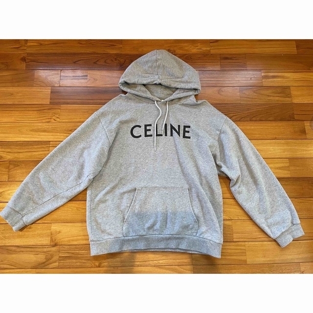 celine(セリーヌ)の正規品☆CELINE☆セリーヌ☆ロゴプリントフーディ☆パーカー☆メンズ☆XXL メンズのトップス(パーカー)の商品写真