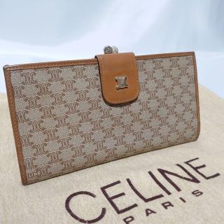 celine - CELINE マカダム柄 がま口 長財布 ヴィンテージの通販 by ...