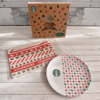 スターバックスコーヒー(Starbucks Coffee)のスタバホリデー限定ノベルティセット 未使用品(ポーチ)