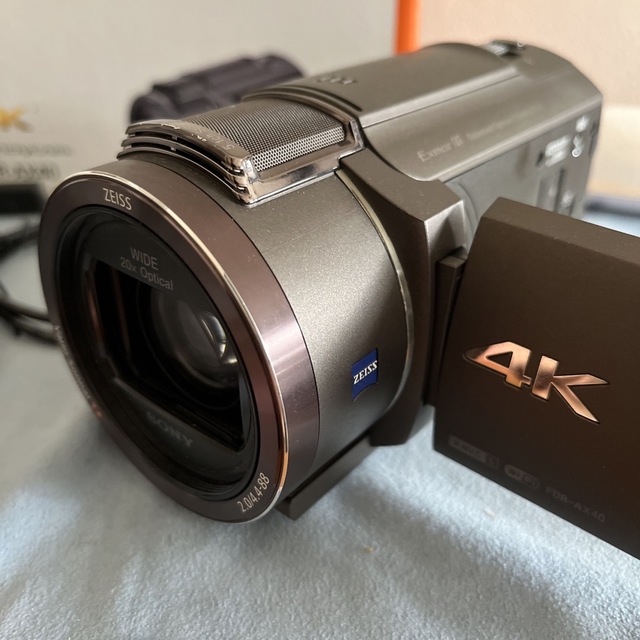 値下げしましたSONY FDR-AX40 4Kビデオカメラ　ハンディーカム