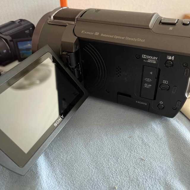 SONY(ソニー)の値下げしましたSONY FDR-AX40 4Kビデオカメラ　ハンディーカム 中古 スマホ/家電/カメラのカメラ(ビデオカメラ)の商品写真