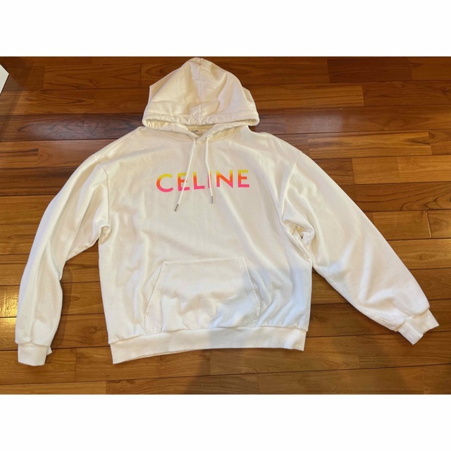 celine(セリーヌ)の正規品☆CELINE☆セリーヌ☆ロゴプリントフーディ☆パーカー☆メンズ☆XXL メンズのトップス(パーカー)の商品写真