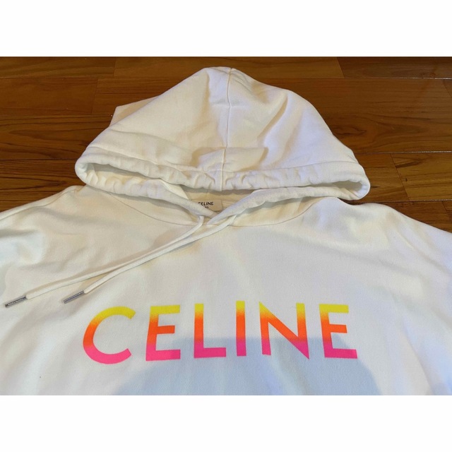 celine(セリーヌ)の正規品☆CELINE☆セリーヌ☆ロゴプリントフーディ☆パーカー☆メンズ☆XXL メンズのトップス(パーカー)の商品写真