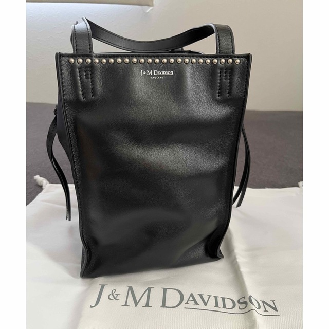 J&M DAVIDSON - 【美品】J&M davidson ベル ミニ　ウィズスタッズ ブラック