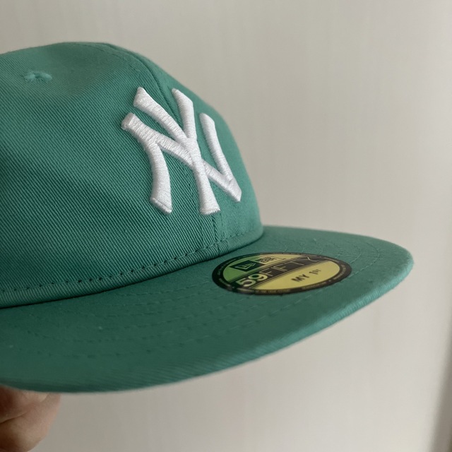 NEW ERA(ニューエラー)の【美品】ニューエラ　ベビーキャップ　キッズ　My1st  キッズ/ベビー/マタニティのこども用ファッション小物(帽子)の商品写真