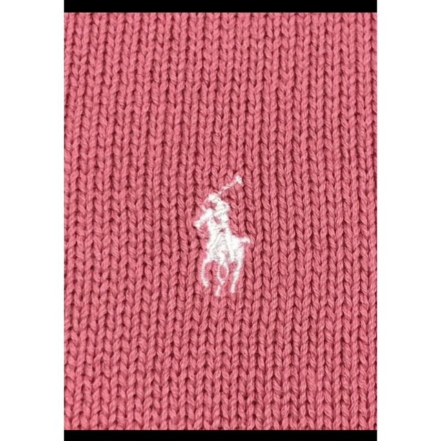 Ralph Lauren(ラルフローレン)のラルフローレン 半袖 ニット ローズピンク  Mサイズ NO846 レディースのトップス(ニット/セーター)の商品写真