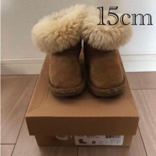 アグ(UGG)のUGG 15cm  ムートンブーツ キッズ(ブーツ)