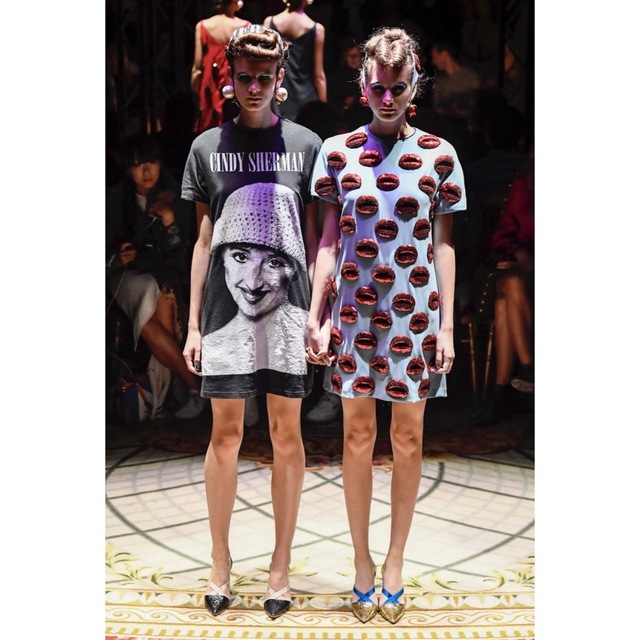 Cindy Sherman reversible T-shirt dressscab