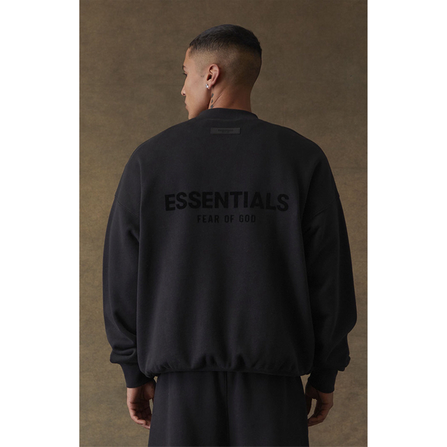 国内未発売 ESSENTIALS クルーネック ブラック Sサイズ