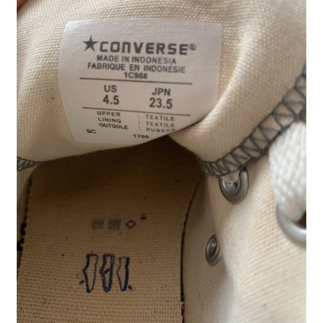 ALL STAR（CONVERSE）(オールスター)のCONVERSE ALL STAR ハイカット レディースの靴/シューズ(スニーカー)の商品写真