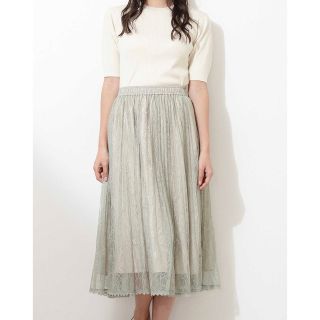 ジルバイジルスチュアート(JILL by JILLSTUART)のフラジャイルレーススカート／JILL by JILLSTUART(ひざ丈スカート)