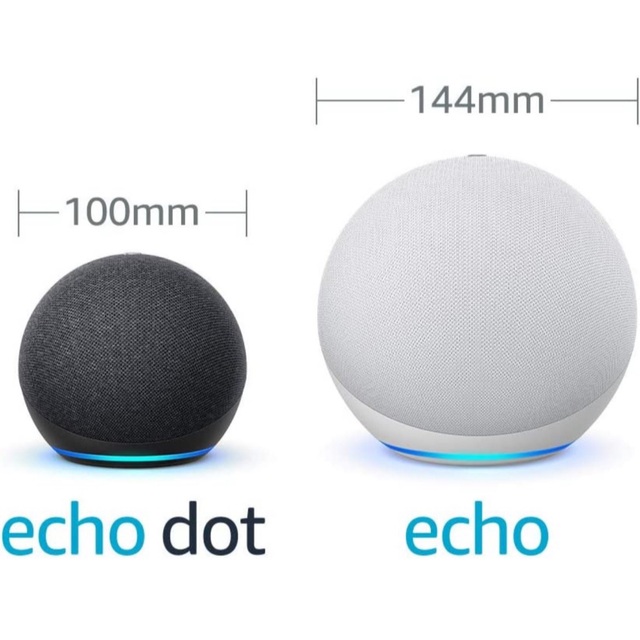 ECHO(エコー)の新品未使用　Echo 第4世代 - スマートスピーカーwith Alexa スマホ/家電/カメラのオーディオ機器(スピーカー)の商品写真