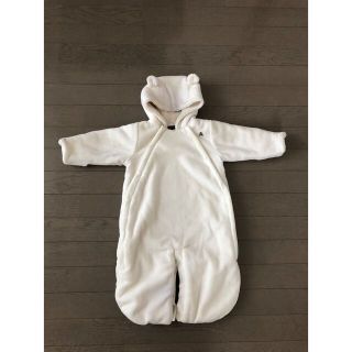 ベビーギャップ(babyGAP)のBaby Gap クマ耳　防寒ボア　カバーオール　70(ジャケット/コート)