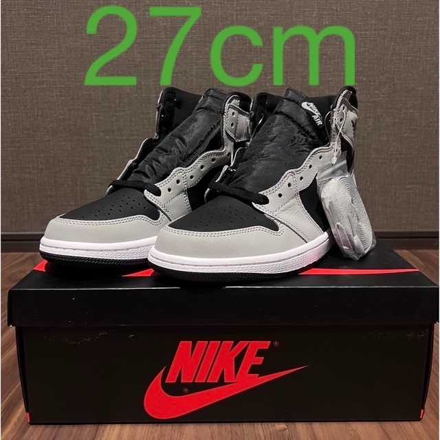 NIKE エアジョーダン1 HIGH OG SHADOW2.0  27cm