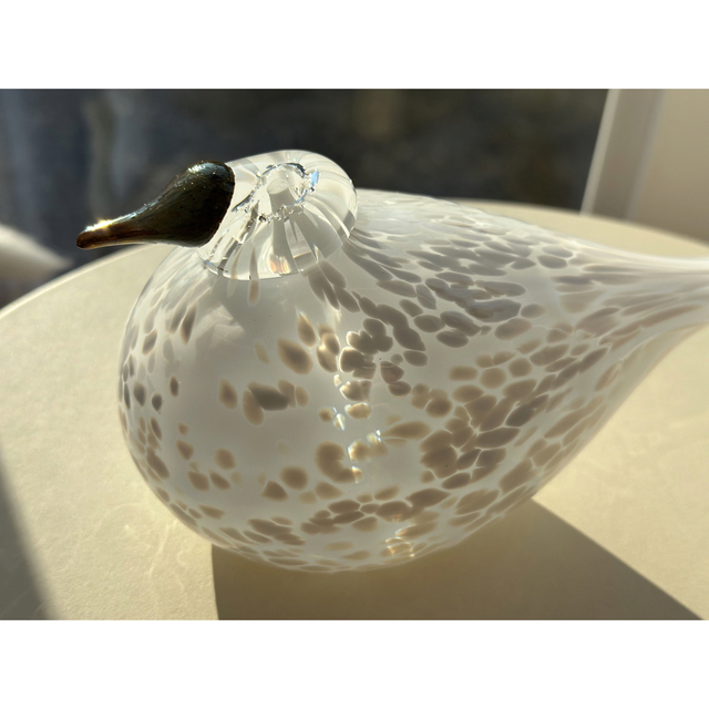 iittala(イッタラ)のイッタラ　バード　snow dove ittala bird オイバトイッカ エンタメ/ホビーの美術品/アンティーク(ガラス)の商品写真