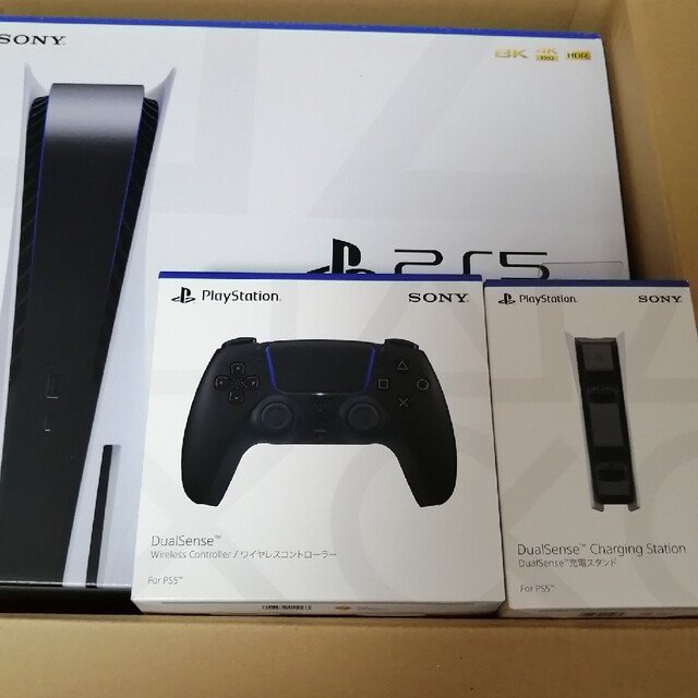 PlayStation - プレイステーション5本体＋DualSense充電スタンド＋コントローラー