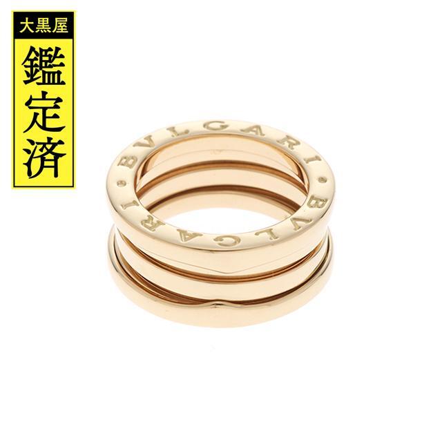 BVLGARI - ブルガリ B-zero1 リング Sサイズ YG 11.3g #50【434】
