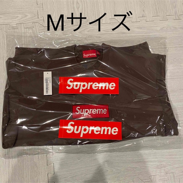 Supreme(シュプリーム)のsupreme box logo crewneck brown medium m メンズのトップス(スウェット)の商品写真