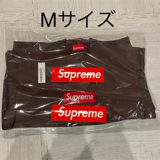 シュプリーム(Supreme)のsupreme box logo crewneck brown medium m(スウェット)