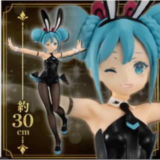 バンダイ(BANDAI)の初音ミク ウィンクVer. バニー 黒星紅白 フィギュア(アニメ/ゲーム)